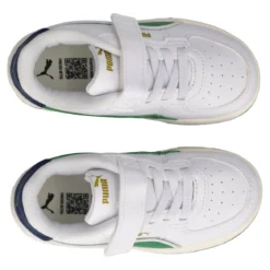 CAVEN 2.0 RETRO AC INF Sneakers Bambino Bianche e Verdi