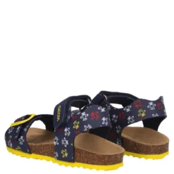 CHALKI Sandali Bambini Blu e Gialli