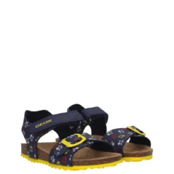 CHALKI Sandali Bambini Blu e Gialli