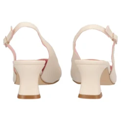 Chanel panna tacco a rocchetto