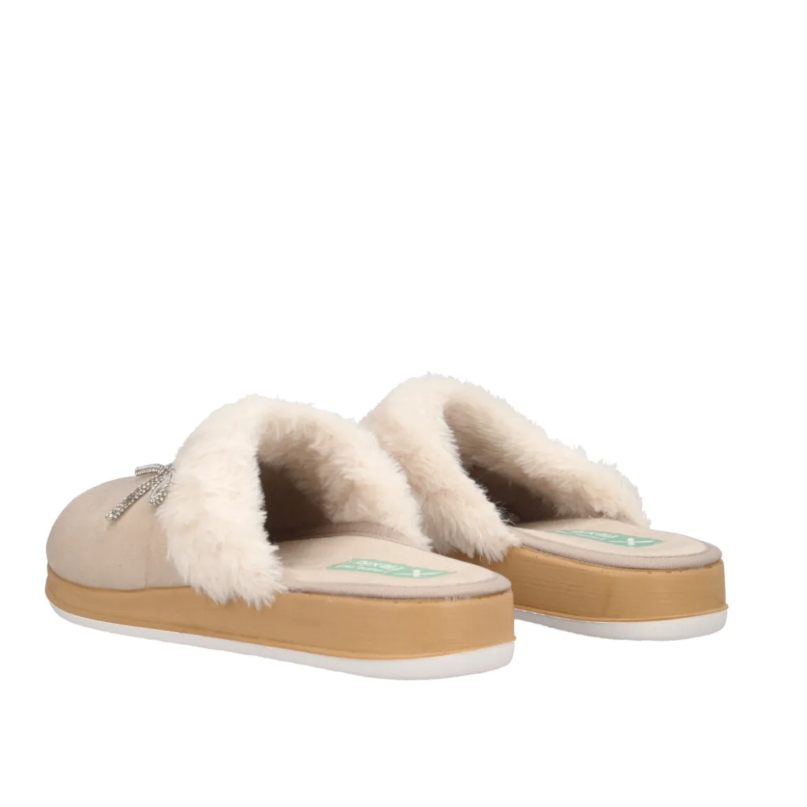 Ciabatte Casa Donna Beige