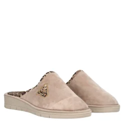 Ciabatte Casa Donna Beige e Animalier