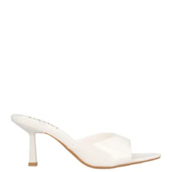 Ciabatte con Tacco Donna Bianche