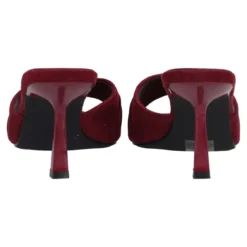 Ciabatte con Tacco Donna Rosso Vino