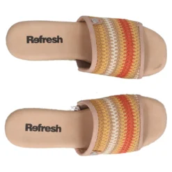 Ciabatte con Zeppa Donna Beige
