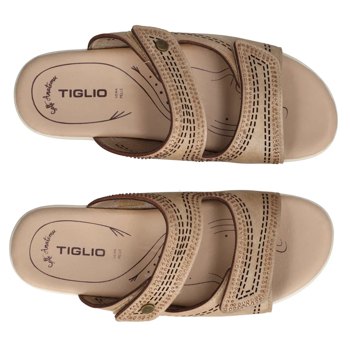 Ciabatte Donna Beige