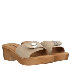 Ciabatte Donna Beige