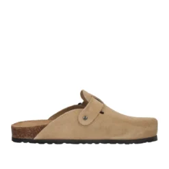 Ciabatte Donna Beige in Pelle