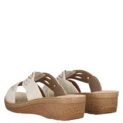 Ciabatte Donna Bianche e Beige