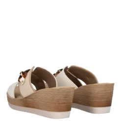 Ciabatte Donna Bianche e Beige