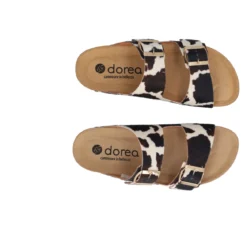 Ciabatte Donna Con Fibbie Muccata
