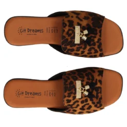 Ciabatte Donna Leopardate