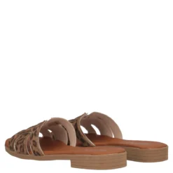 Ciabatte Donna Leopardate e Oro