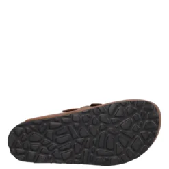 Ciabatte Donna Marroni in Pelle