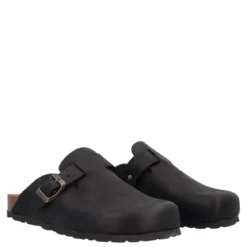 Ciabatte Donna Nere in Pelle