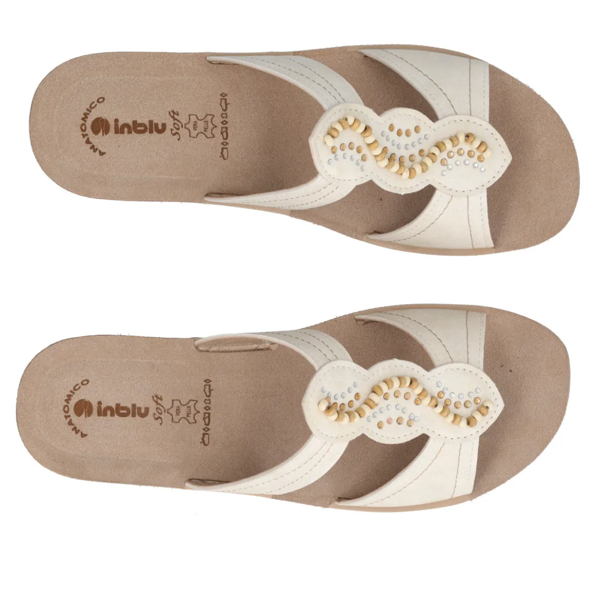 Ciabatte Donna Off White