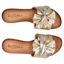 Ciabatte Donna Oro