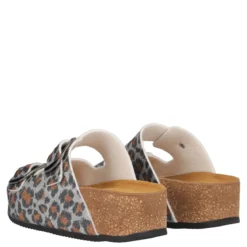 Ciabatte Donna Silver Glitter
