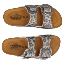 Ciabatte Donna Silver Glitter