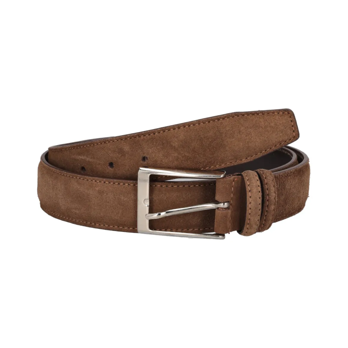 Cintura Uomo Camoscio Moro