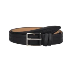 Cintura Uomo Nera Vitello