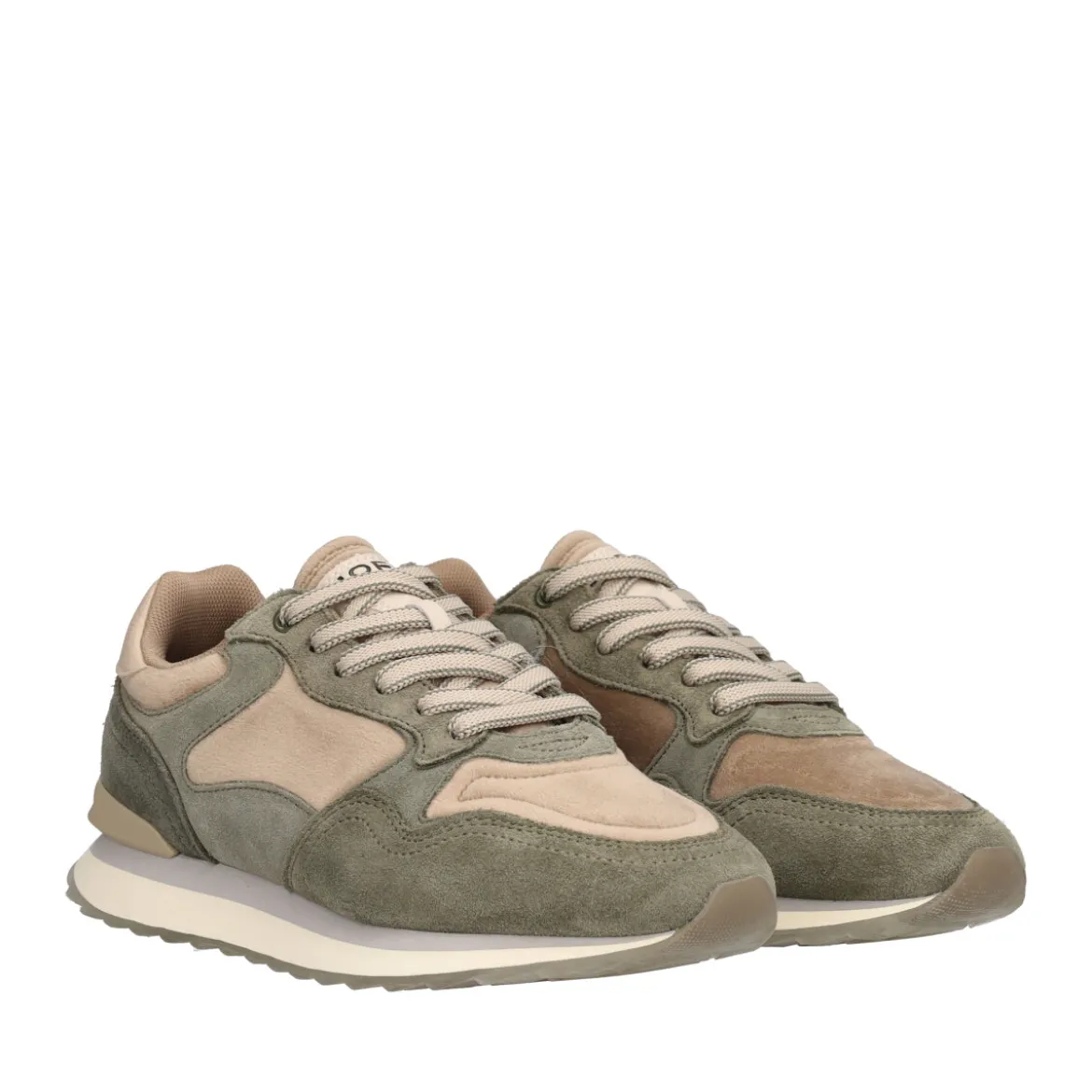 CITY MEXICO Sneakers Donna Verdi e Beige