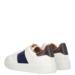 CLASSIC COURT BAND MAN BLUBBER Sneakers Uomo Bianche, Blu e Marroni