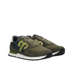 CLUB Sneakers Uomo Verdi in Pelle