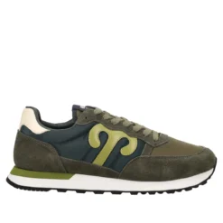 CLUB Sneakers Uomo Verdi in Pelle
