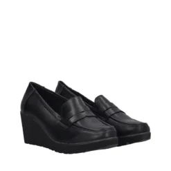 Comfort Mocassini Donna Neri