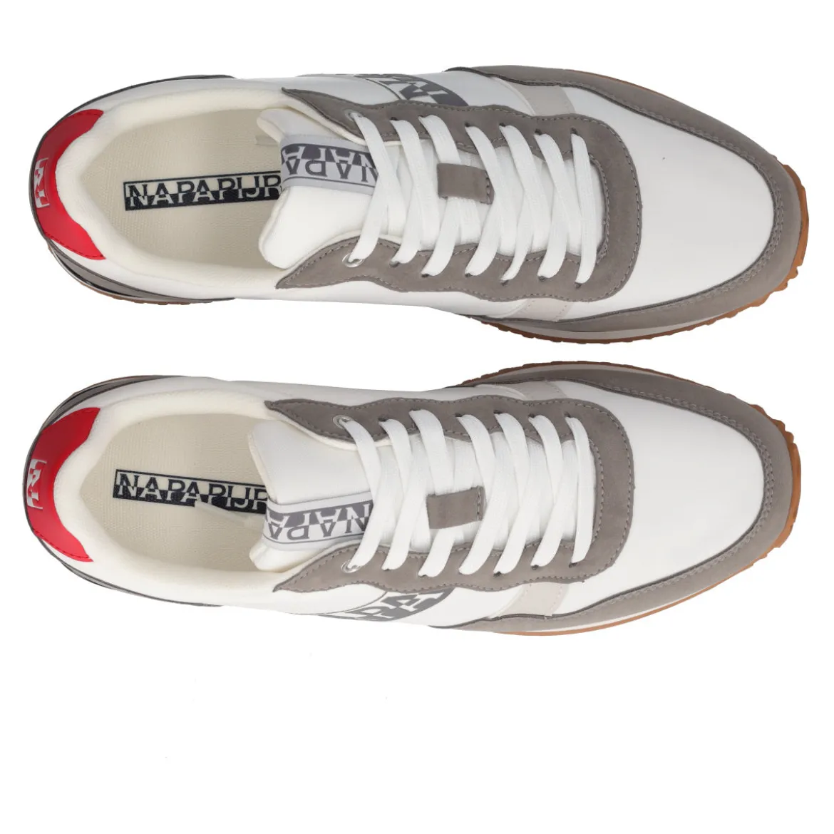 COSMOS 01 Sneakers Uomo Bianche e Grigie