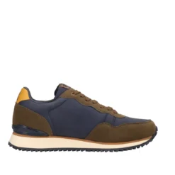 COSMOS 01 Sneakers Uomo Blu e Marroni
