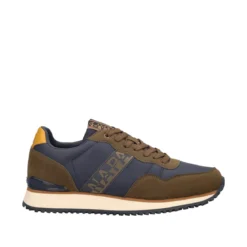 COSMOS 01 Sneakers Uomo Blu e Marroni
