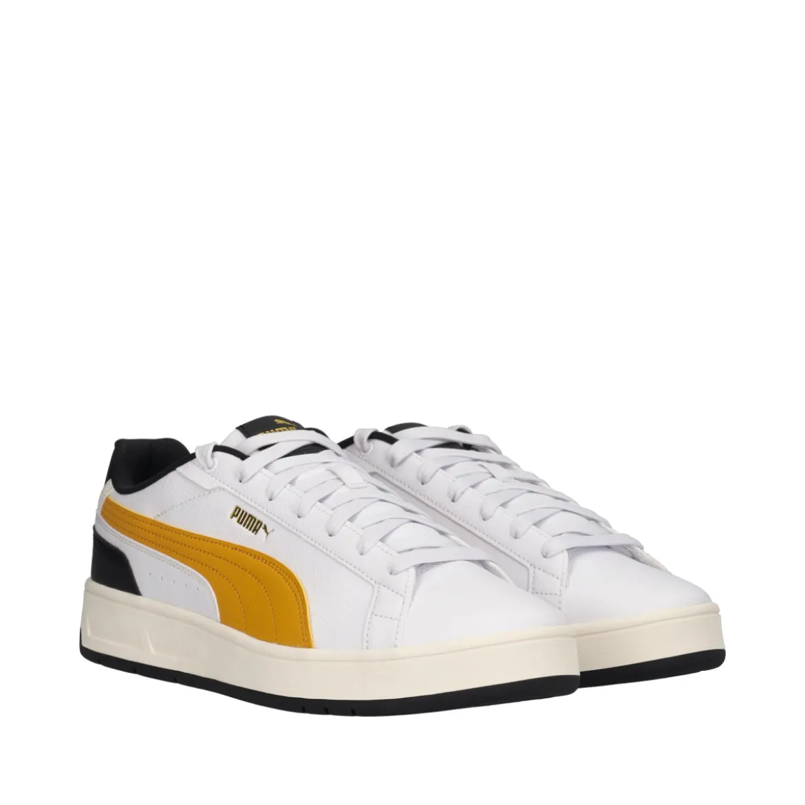 COURT CLASSICO Sneakers Uomo Bianche, Nere e Gialle
