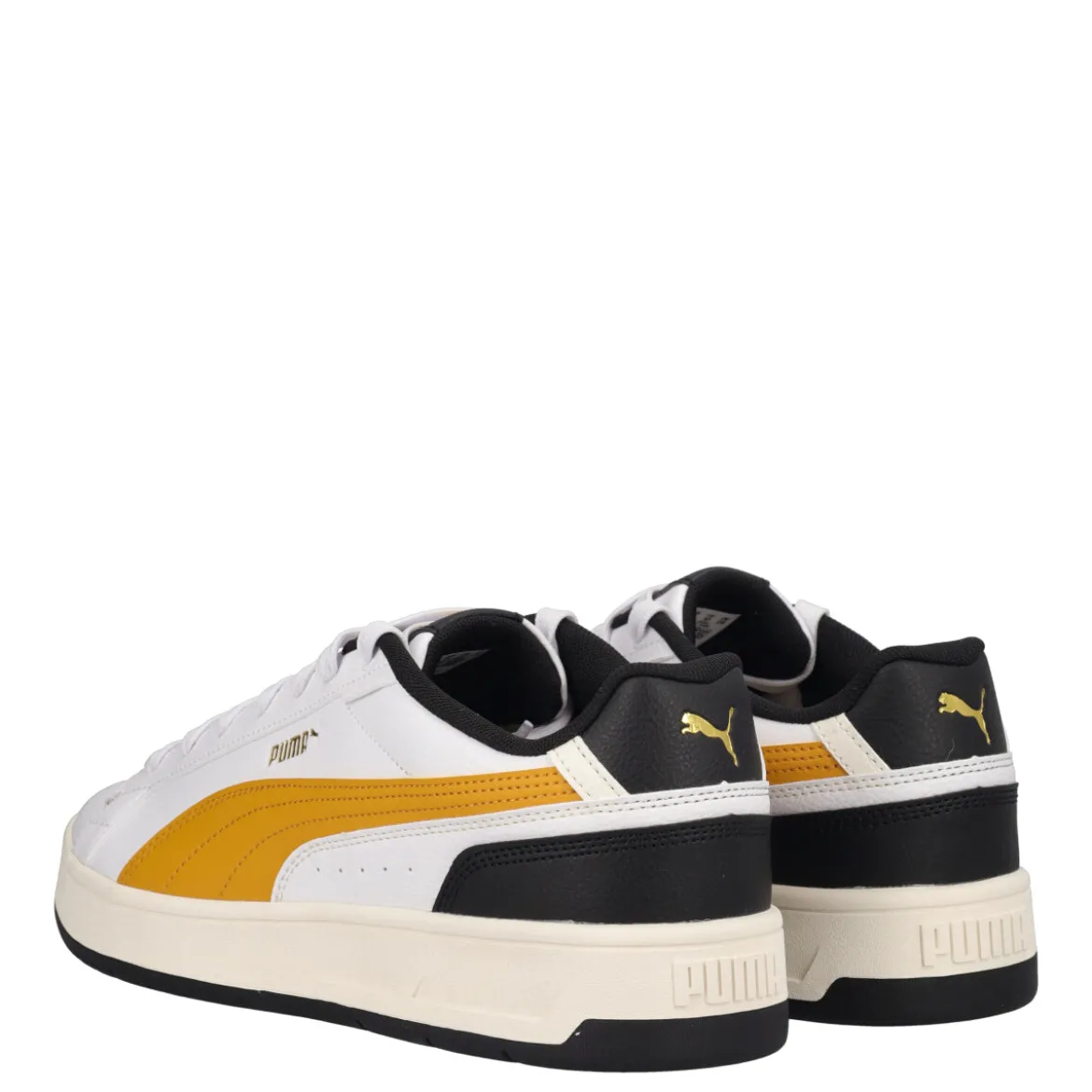 COURT CLASSICO Sneakers Uomo Bianche, Nere e Gialle