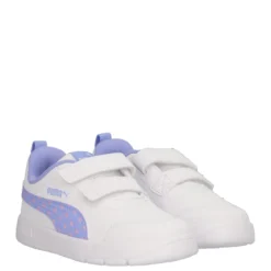 COURTFLEX V3 DOTTY V INF Sneakers Bambina Bianche e Lilla