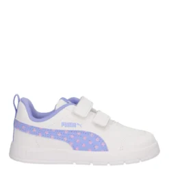 COURTFLEX V3 DOTTY V INF Sneakers Bambina Bianche e Lilla
