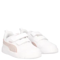 COURTFLEX V3 GLITZ V INF Sneakers Bambina Bianche