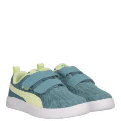 COURTFLEX V3 MESH PS Sneakers Bambino Verdi e Gialle