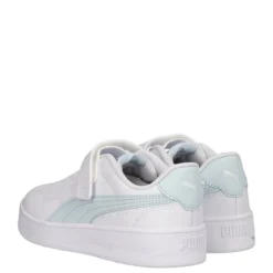 COURT LALLY AC PS Sneakers Bambini Bianche e Verde Acqua