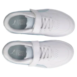 COURT LALLY AC PS Sneakers Bambini Bianche e Verde Acqua