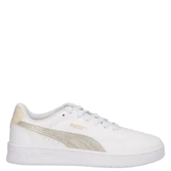 COURT LALLY METALLIC WHISPER Sneakers Donna Bianche e Oro
