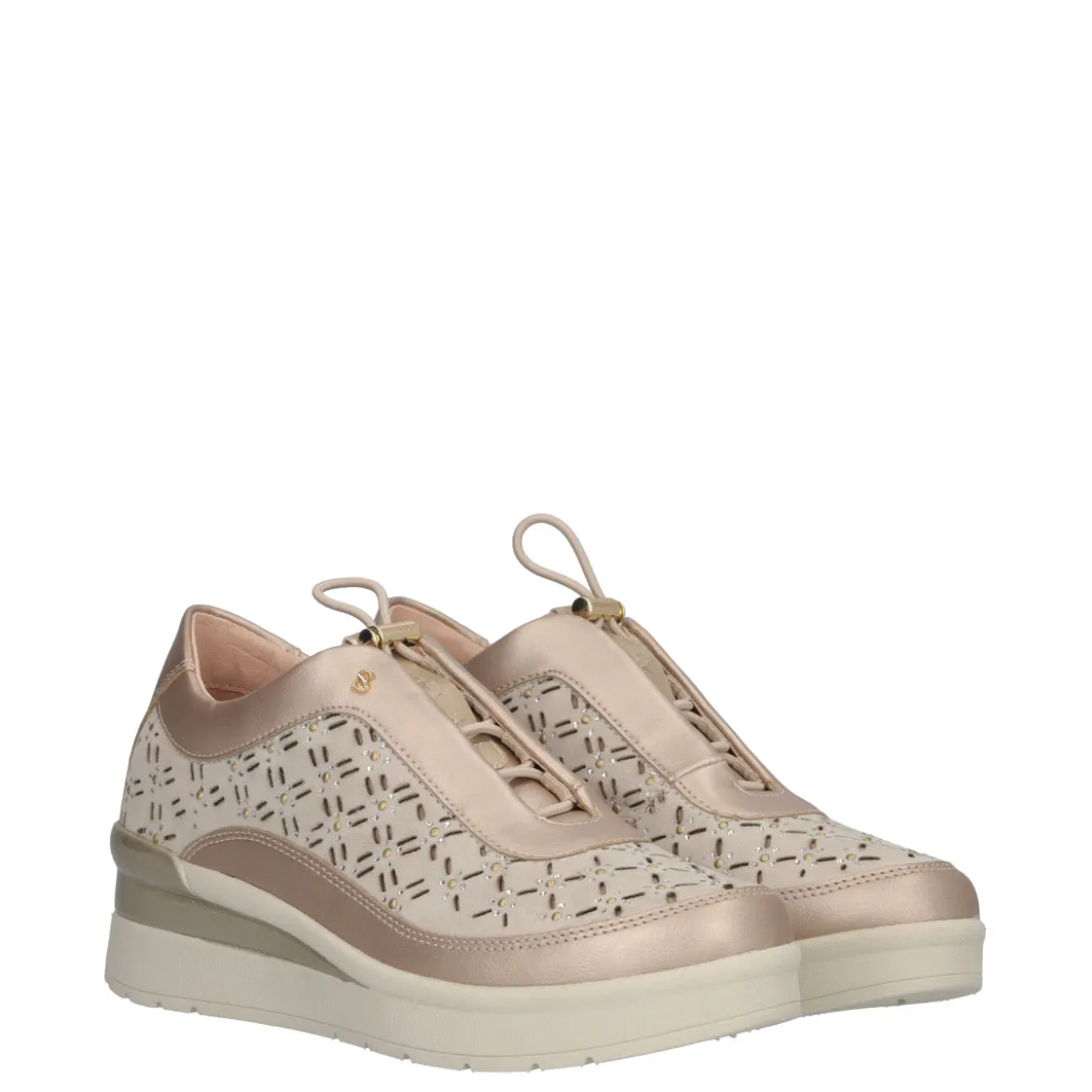 CREAM 38 Sneakers Comfort Donna Oro