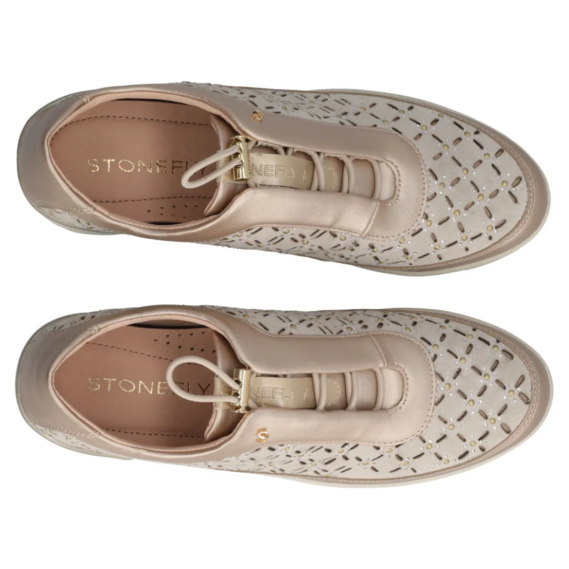CREAM 38 Sneakers Comfort Donna Oro