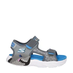 CREATURE SPLASH Sandali Bambino Grigi e Azzurri con Squali