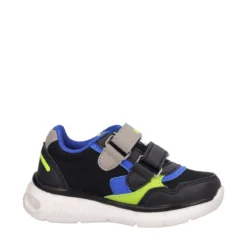 CRILLO Sneakers Bambino Nere, Blu e Grigie con Luci