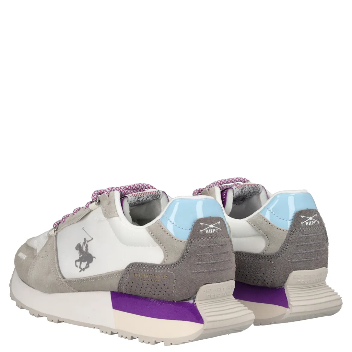 CRUZ MIX Sneakers Donna Bianche, Grigie e Viola