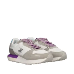 CRUZ MIX Sneakers Donna Bianche, Grigie e Viola