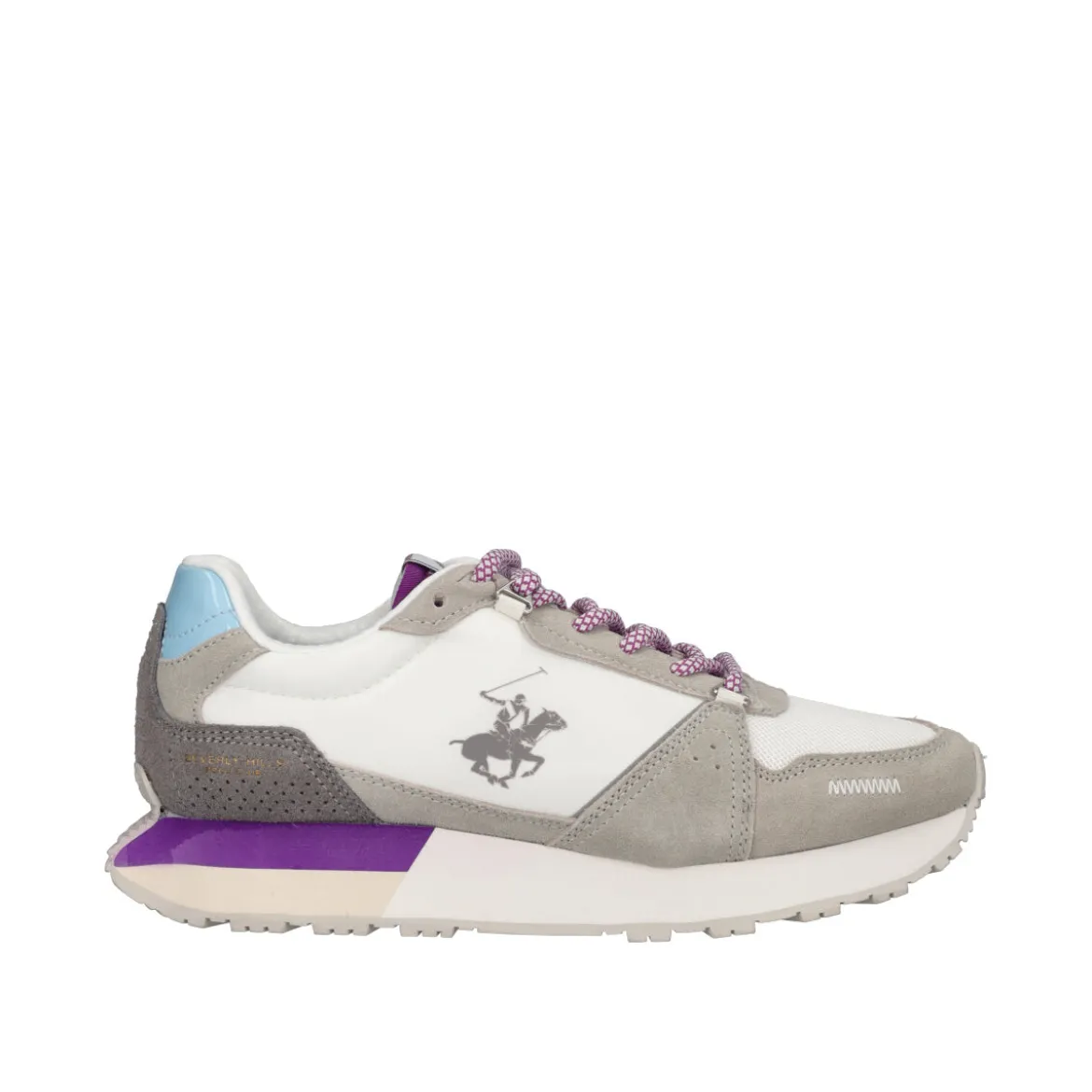 CRUZ MIX Sneakers Donna Bianche, Grigie e Viola