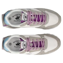 CRUZ MIX Sneakers Donna Bianche, Grigie e Viola